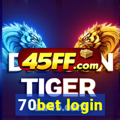 70bet login
